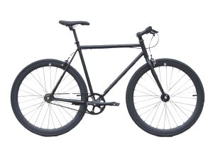 New Teman V9 Single Speed Matt Black Bike