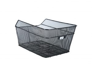 Oxford Wire Rear Basket with fittings - Black