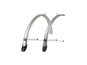Polisport Towny Mudguard Pair 700c 46mm Silver