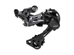Shimano GRX RD-RX812 GRX 11-speed rear derailleur; Shadow+ single