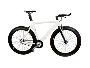 No Logo Single Speed Bike White