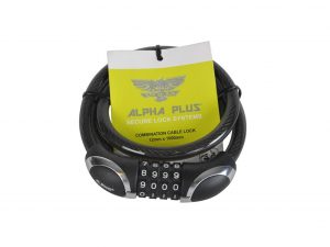 Alpha Plus Combination Cable Lock