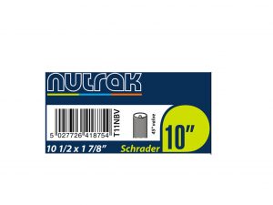 Nutrak 10 1/2 X 1 7/8 Inch  Schrader Inner Tube