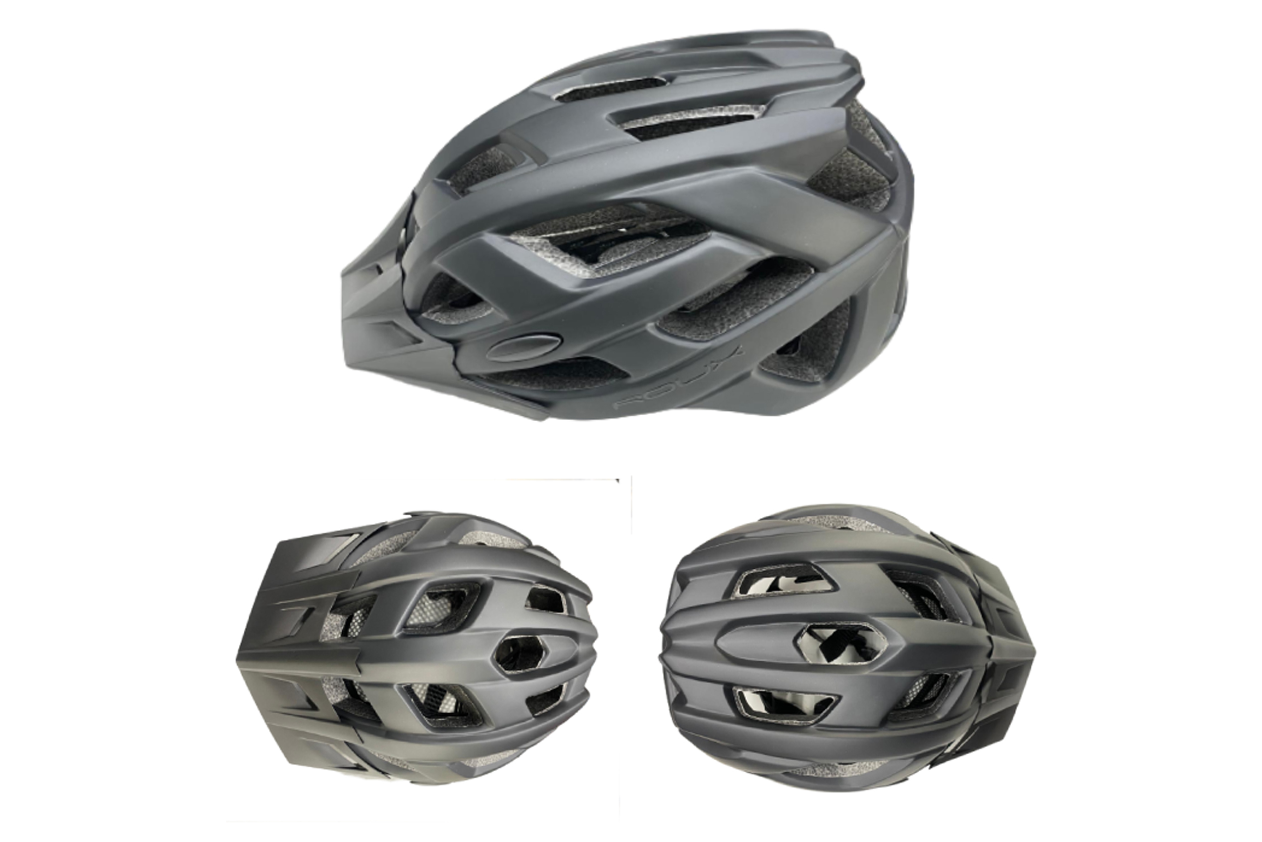 Roux City 1 Helmet Matt Black