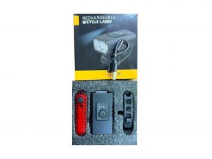 Rechargeable Bicycle Light Lamp Set