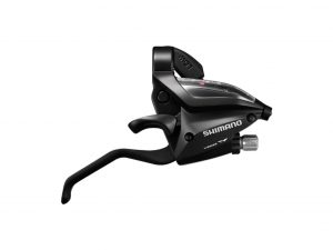 ST-EF500 EZ fire plus STI set, 2-finger lever, 3 x 8-speed, black