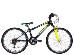 Tiger Warrior 24 FS Black Mountain Bike