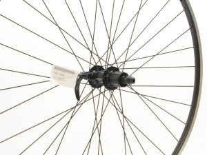 700c Rear Wheel – Q/R – Shimano Cassette – Black Narrow