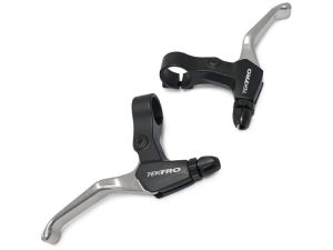 Alloy V-Brake Levers TEKTRO – Black/Silver (Pair) *STOCK THINNING OFFER