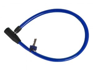 Oxford HOOP 4 Cable Lock – Blue, 12mm x 600mm OF227