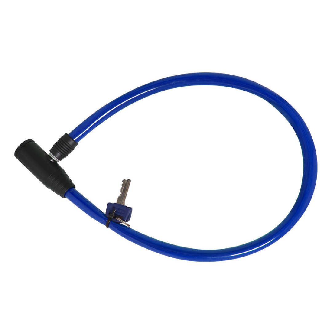 Oxford HOOP 4 Cable Lock – Blue, 12mm x 600mm OF227