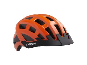 Lazer Compact Helmet, Flash Orange, Uni-Size