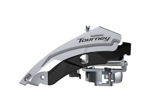 Shimano FD-TY600 Tourney front mech, triple, top swing, dual pull, 63-66, for 42T
