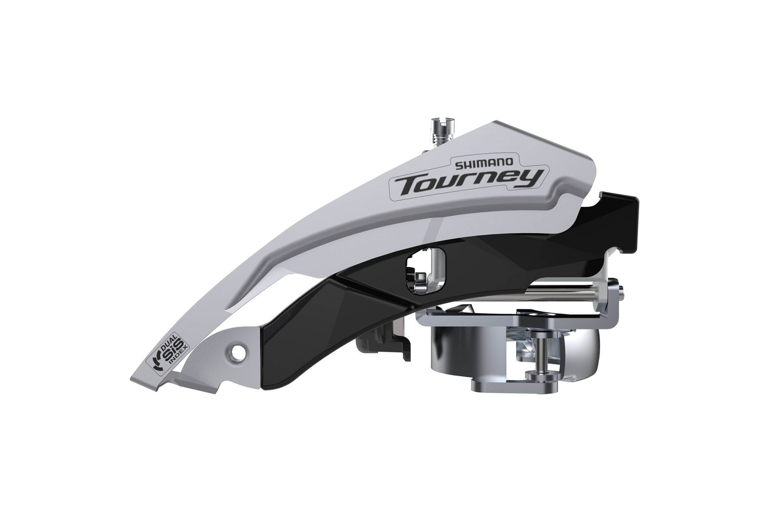 Shimano FD-TY600 Tourney front mech, triple, top swing, dual pull, 63-66, for 42T