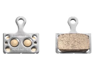 Shimano K04S-MX disc pads and spring, metal sintered pad, steel back
