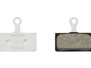 Shimano G05A-RX disc pads and spring, resin pad, alloy back