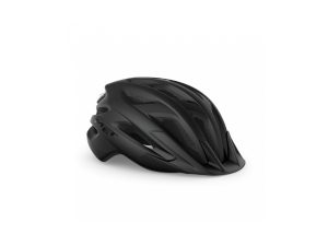 MET Crossover MIPS Cycling Helmet Black, Titanium, Red