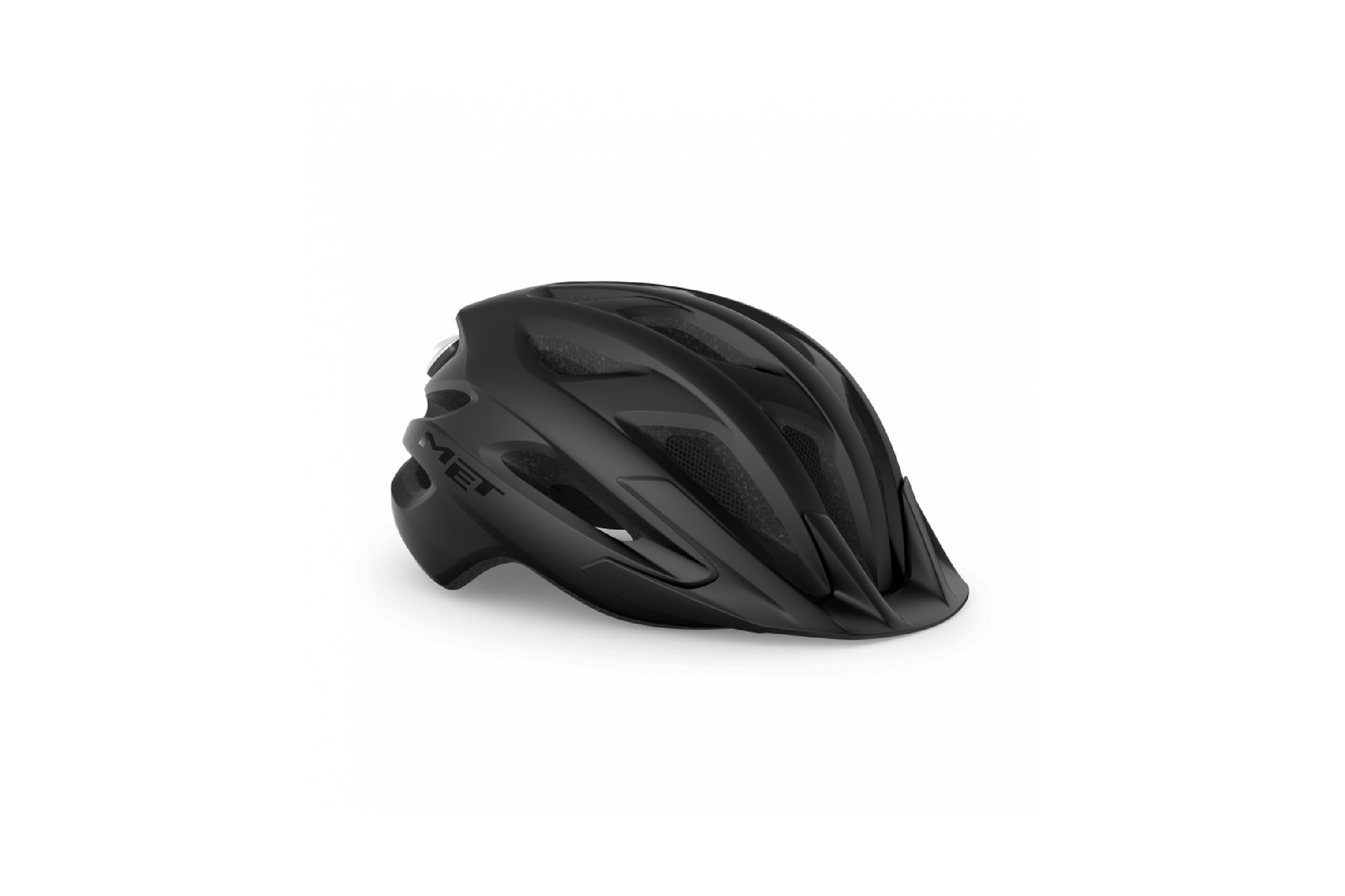 MET Crossover MIPS Cycling Helmet Black, Titanium, Red