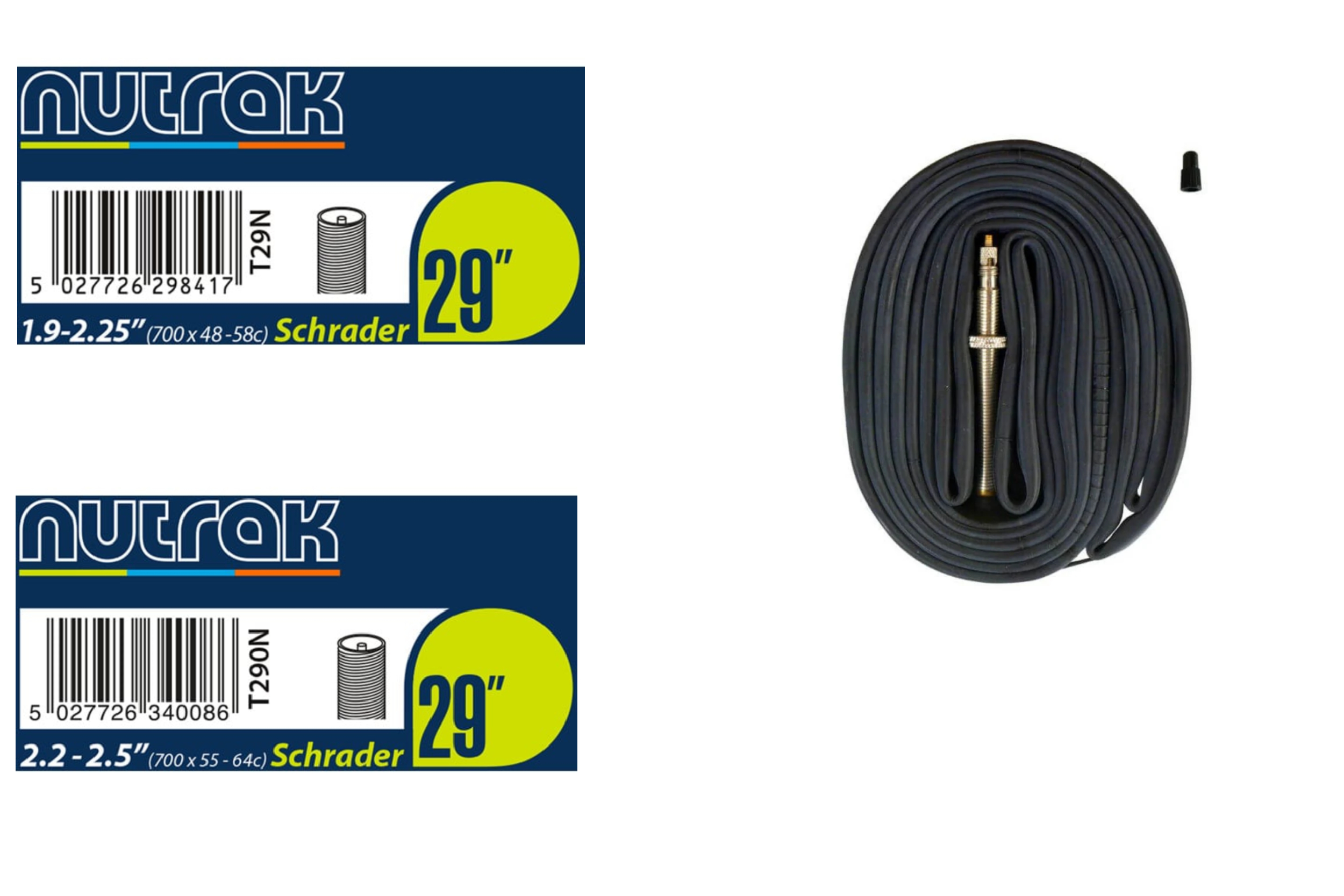Nutrak 29 x 1.9–2.35 / 2.2 - 2.5 inch Schrader Inner Tube